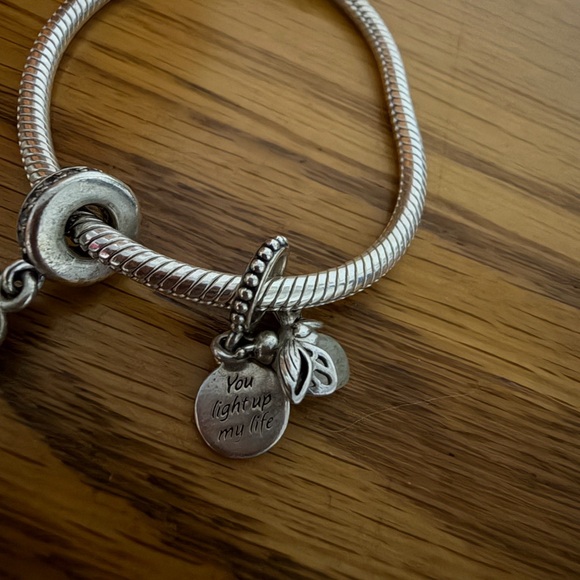 Pandora bracelet 2 charms - Picture 3 of 10